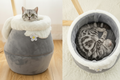 Cozy winter Cat House