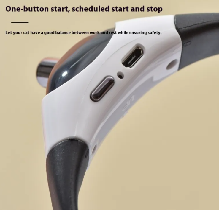 Hands-Free Laser Toy Collar