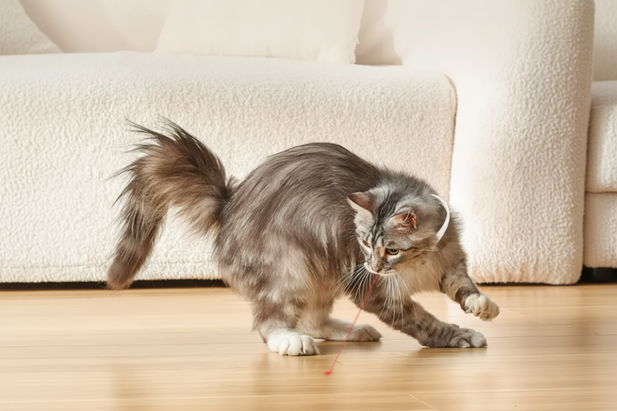 Hands-Free Laser Toy Collar